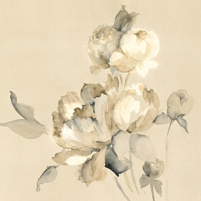 Peony Blossoms Crop by Wild Apple Portfolio. SKU 15598a. Archival Giclee Fine art print for wall decor.