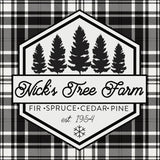 Plaid Holidays I by Wild Apple Portfolio. SKU 60260a. Archival Giclee Fine art print for wall decor.