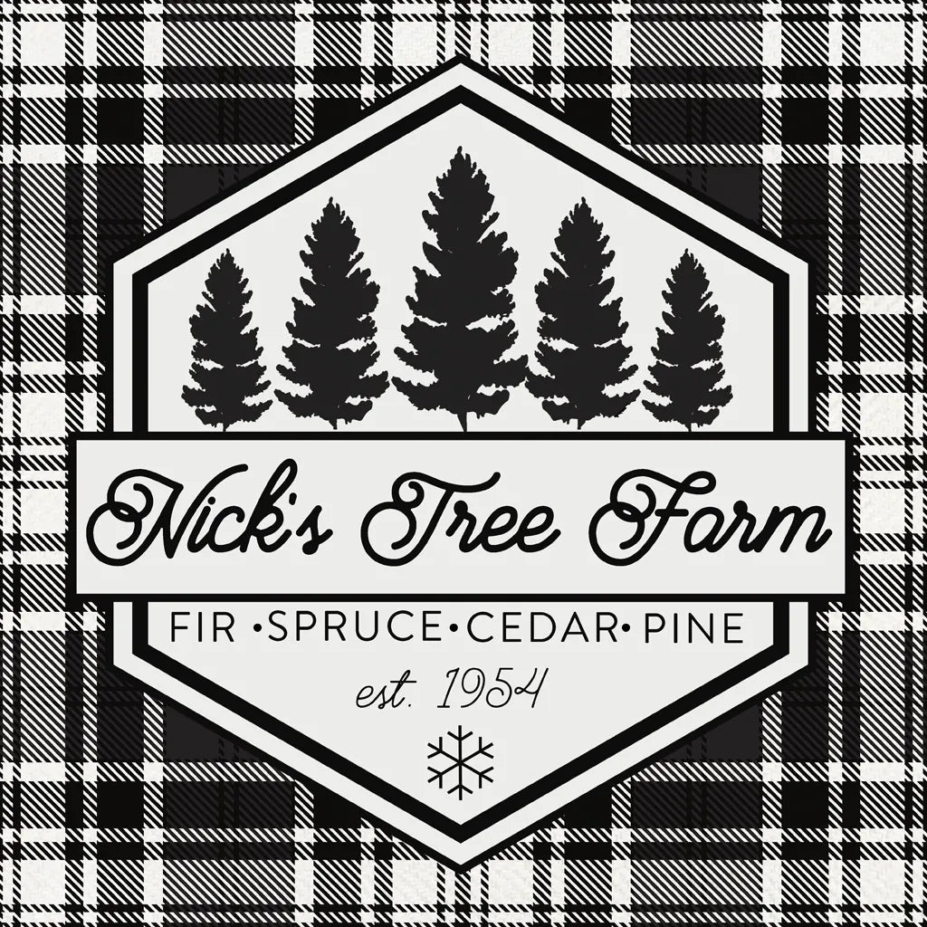 Plaid Holidays I by Wild Apple Portfolio. SKU 60260a. Archival Giclee Fine art print for wall decor.