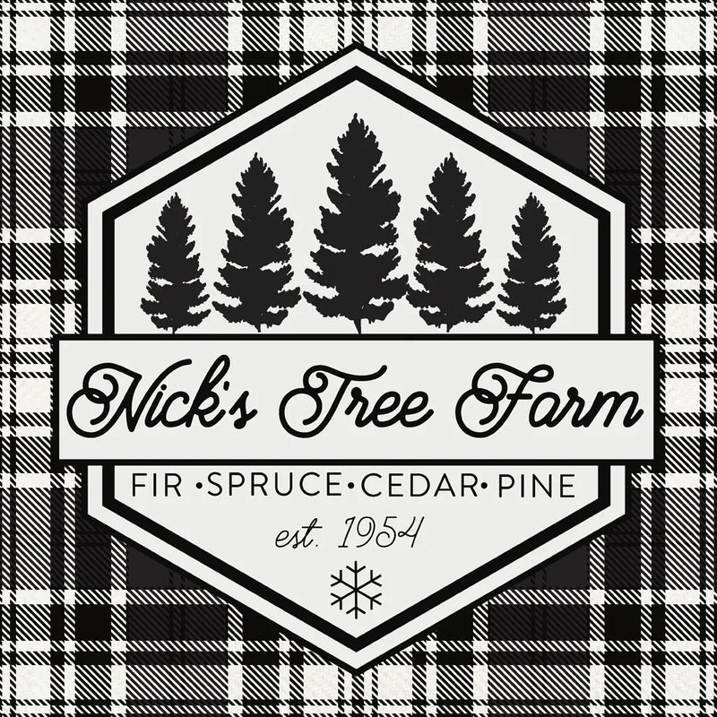 Plaid Holidays I by Wild Apple Portfolio. SKU 60260a. Archival Giclee Fine art print for wall decor.