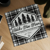 Plaid Holidays I by Wild Apple Portfolio. Shown as a detailed flat fine art print, highlighting archival giclee quality. Available as an archival giclee rolled canvas, fine art paper, or poster print. SKU 60260a.