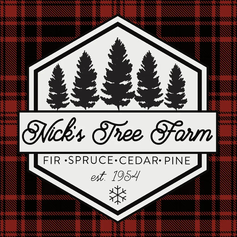Plaid Holidays I RB by Wild Apple Portfolio. SKU 65278a. Archival Giclee Fine art print for wall decor.