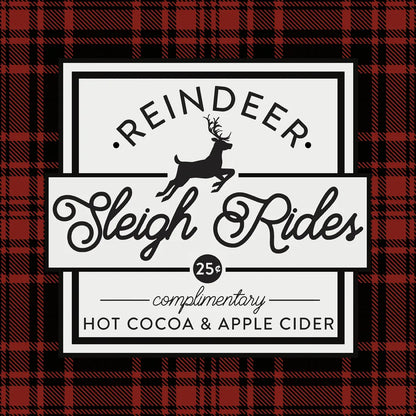 Plaid Holidays III RB by Wild Apple Portfolio. SKU 65279a. Archival Giclee Fine art print for wall decor.