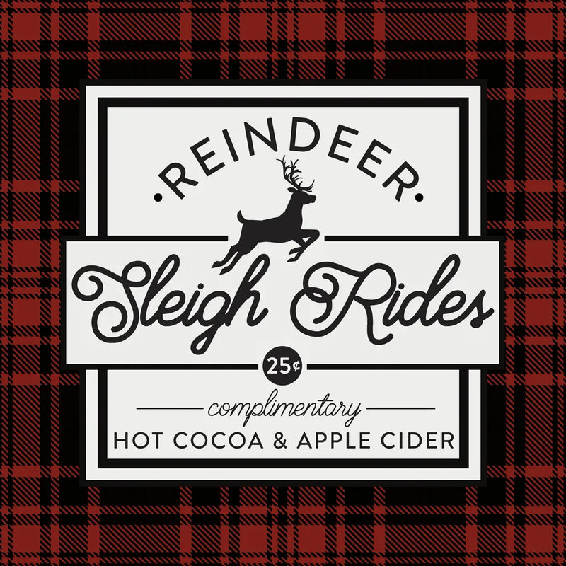 Plaid Holidays III RB by Wild Apple Portfolio. SKU 65279a. Archival Giclee Fine art print for wall decor.