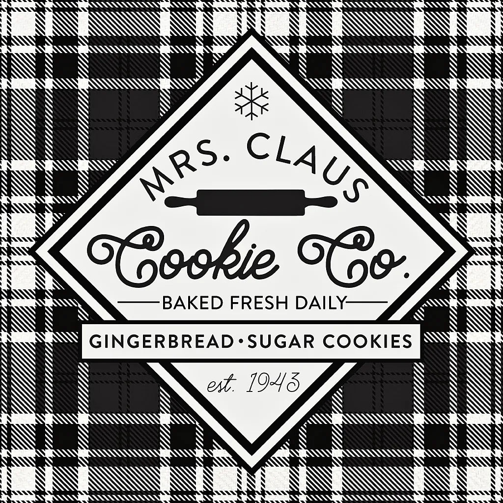 Plaid Holidays IV by Wild Apple Portfolio. SKU 62152a. Archival Giclee Fine art print for wall decor.