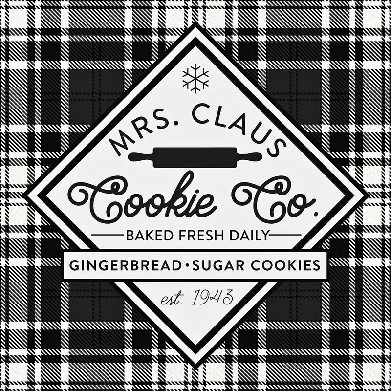 Plaid Holidays IV by Wild Apple Portfolio. SKU 62152a. Archival Giclee Fine art print for wall decor.