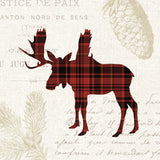 Plaid Lodge IV by Wild Apple Portfolio. SKU 33689a. Archival Giclee Fine art print for wall decor.