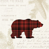 Plaid Lodge V by Wild Apple Portfolio. SKU 70248a. Archival Giclee Fine art print for wall decor.