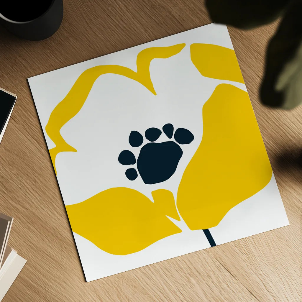 Pop Art Floral II by Wild Apple Portfolio. Shown as a detailed flat fine art print, highlighting archival giclee quality. Available as an archival giclee rolled canvas, fine art paper, or poster print. SKU 44562a.