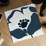 Pop Art Floral II Retro by Wild Apple Portfolio. Shown as a detailed flat fine art print, highlighting archival giclee quality. Available as an archival giclee rolled canvas, fine art paper, or poster print. SKU 57084a.