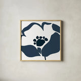 Pop Art Floral II Retro by Wild Apple Portfolio. Shown in a natural wood glass frame for a timeless modern aesthetic. Available as an archival giclee rolled canvas, fine art paper, or poster print. SKU 57084a.