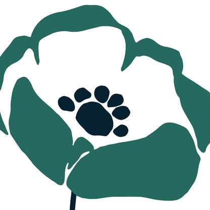 Pop Art Floral III Retro by Wild Apple Portfolio. SKU 57085a. Archival Giclee Fine art print for wall decor.