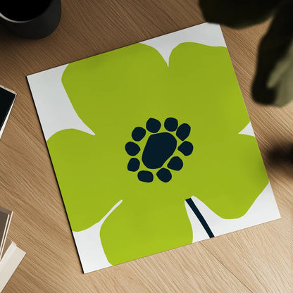 Pop Art Floral IV by Wild Apple Portfolio. Shown as a detailed flat fine art print, highlighting archival giclee quality. Available as an archival giclee rolled canvas, fine art paper, or poster print. SKU 44564a.