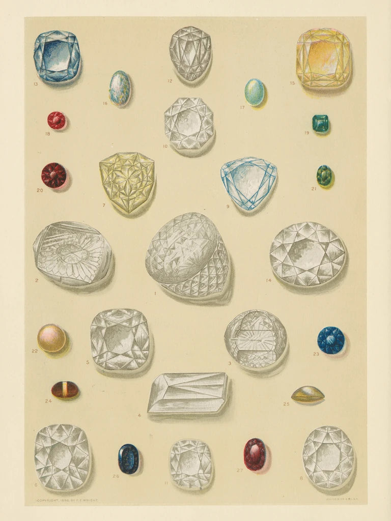 Precious Stones I Crop by Wild Apple Portfolio