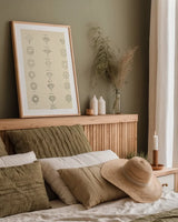 Precious Stones II by Wild Apple Portfolio. shown as a paper print in a natural frame. Available as a archival giclee rolled canvas, fine art paper, or poster print. SKU 61592h.