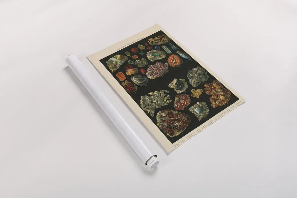 Precious Stones III by Wild Apple Portfolio. shown as a rolled paper print. Available as archival giclee rolled canvas, fine art paper, or poster print. SKU 61593h.