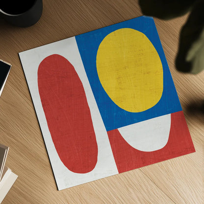 Primary I by Wild Apple Portfolio. Shown as a detailed flat fine art print, highlighting archival giclee quality. Available as an archival giclee rolled canvas, fine art paper, or poster print. SKU 82321a.