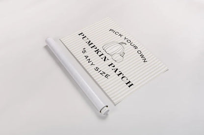 Pumpkin Patch by Wild Apple Portfolio. shown as a rolled paper print. Available as archival giclee rolled canvas, fine art paper, or poster print. SKU 74810i.