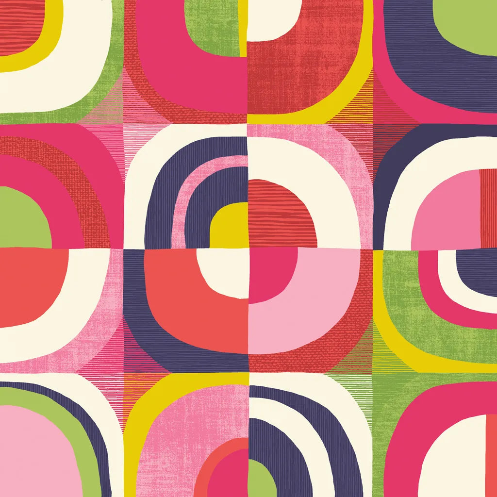 Quarter Circle Abstract by Wild Apple Portfolio. SKU 87002a. Archival Giclee Fine art print for wall decor.