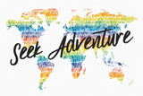Rainbow World I Adventure by Wild Apple Portfolio. SKU 75335i. Archival Giclee Fine art print for wall decor.