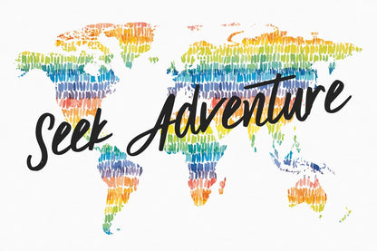 Rainbow World I Adventure by Wild Apple Portfolio. SKU 75335i. Archival Giclee Fine art print for wall decor.