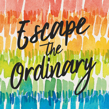 Rainbow World II Escape by Wild Apple Portfolio. SKU 75336a. Archival Giclee Fine art print for wall decor.