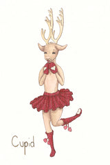 Reindeer VI by Wild Apple Portfolio. SKU 103520h. Archival Giclee Fine art print for wall decor.