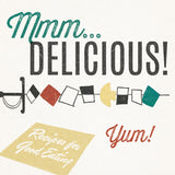 Retro Food Kabob by Wild Apple Portfolio. SKU 92164a. Archival Giclee Fine art print for wall decor.