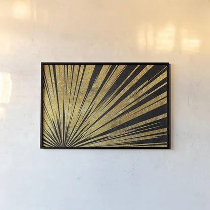 Rising Sun by Wild Apple Portfolio. shown as a paper print in a black flame. Available as a archival giclee rolled canvas, fine art paper, or poster print. SKU 62017i.