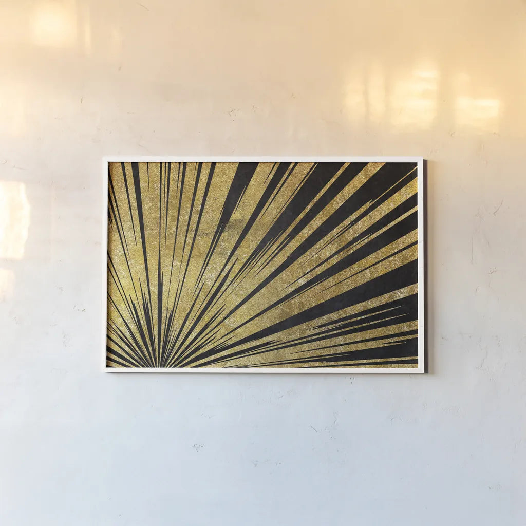 Rising Sun by Wild Apple Portfolio. shown as a paper print in a white frame. Available as a archival giclee rolled canvas, fine art paper, or poster print. SKU 62017i.