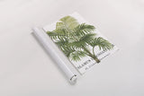 Riviera Palms I by Wild Apple Portfolio. shown as a rolled paper print. Available as archival giclee rolled canvas, fine art paper, or poster print. SKU 9919h.