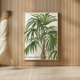 Riviera Palms II by Wild Apple Portfolio. shown as over sized large wall art. Available as an archival giclee rolled canvas, fine art paper, or poster print. SKU 9920h.