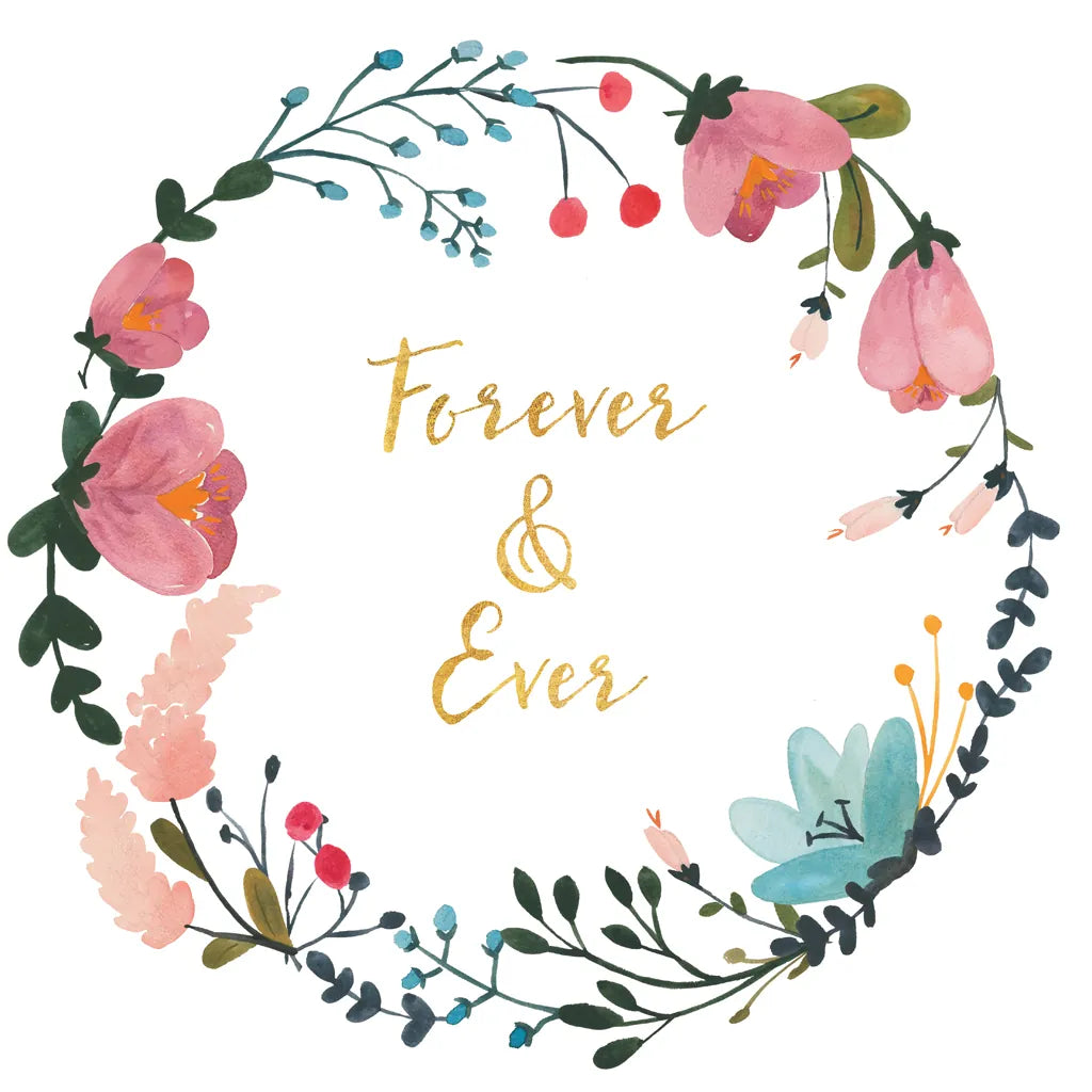 Romantic Floral I by Wild Apple Portfolio. SKU 30130a. Archival Giclee Fine art print for wall decor.