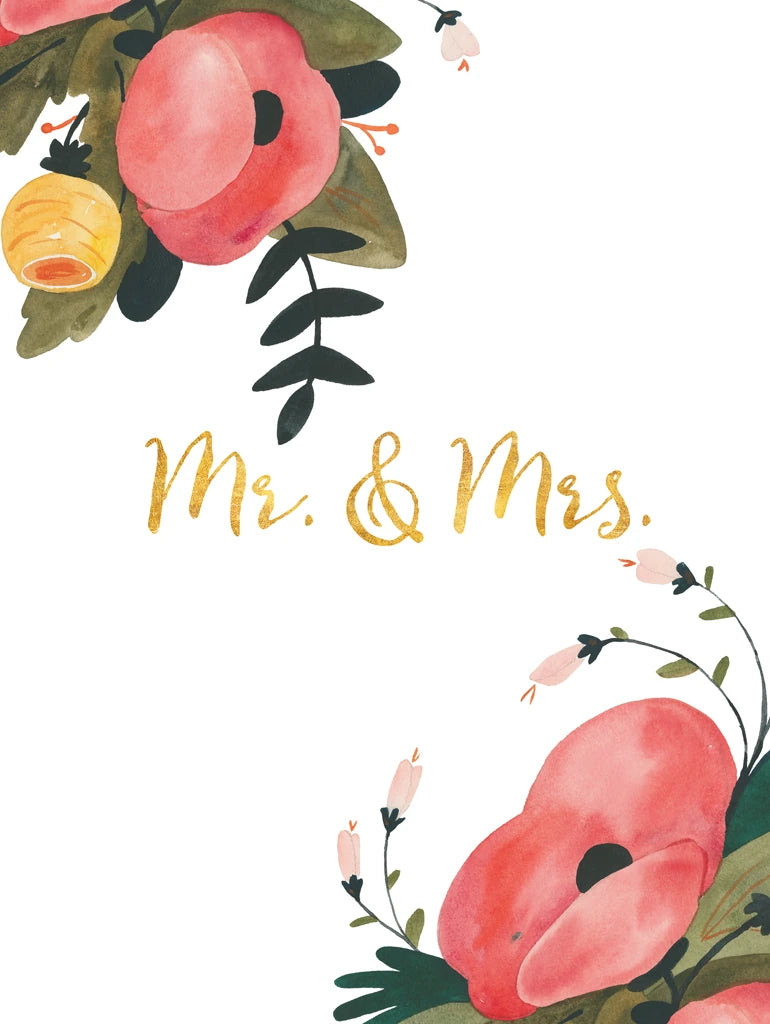 Romantic Floral V by Wild Apple Portfolio