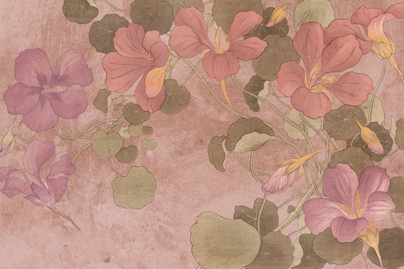 Rose Gold Summer Nasturtiums by Wild Apple Portfolio