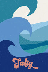 Salty by Wild Apple Portfolio. SKU 65527h. Archival Giclee Fine art print for wall decor.
