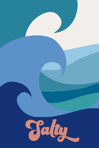 Salty Clean by Wild Apple Portfolio. SKU 71257h. Archival Giclee Fine art print for wall decor.