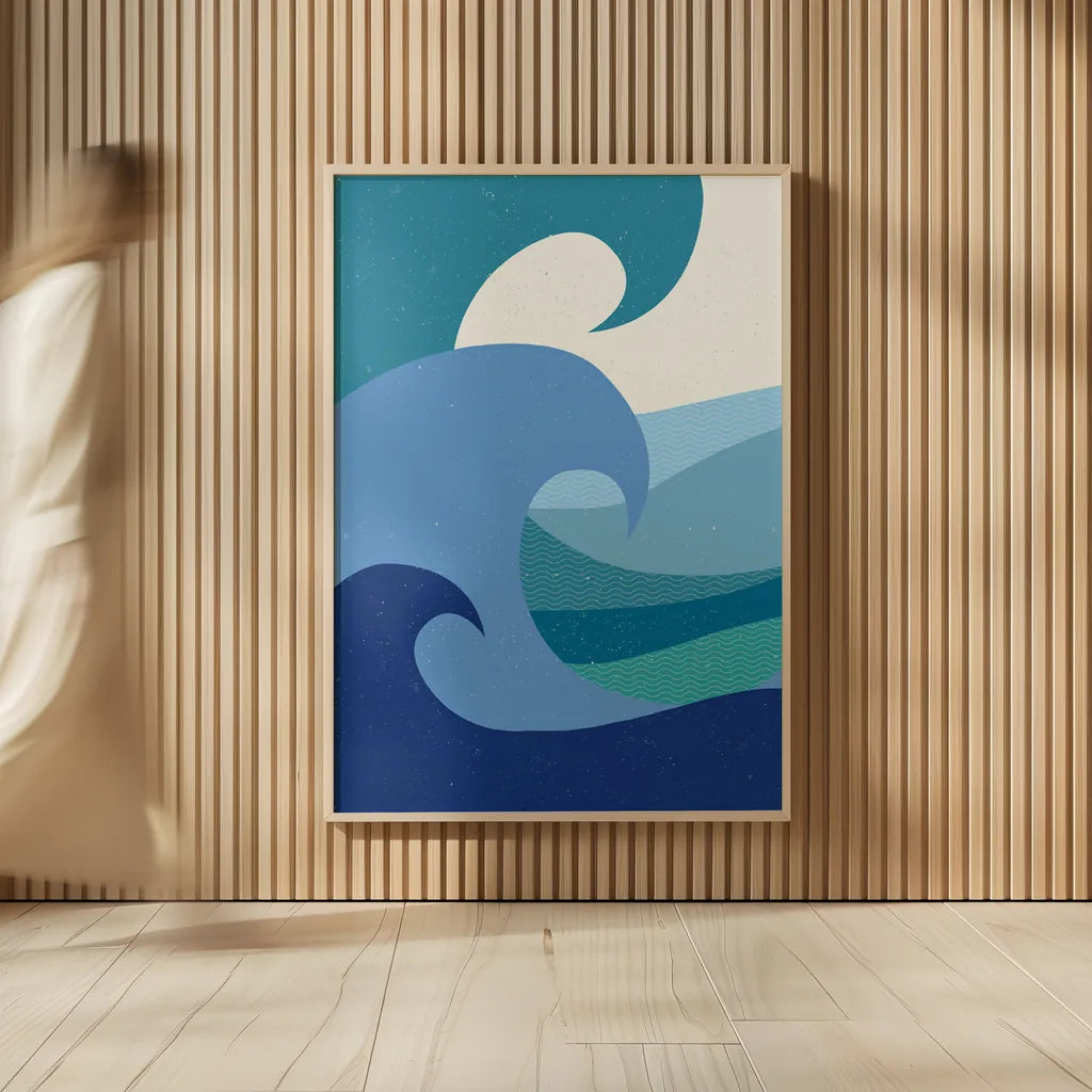 Salty No Words by Wild Apple Portfolio. shown as over sized large wall art. Available as an archival giclee rolled canvas, fine art paper, or poster print. SKU 70432h.