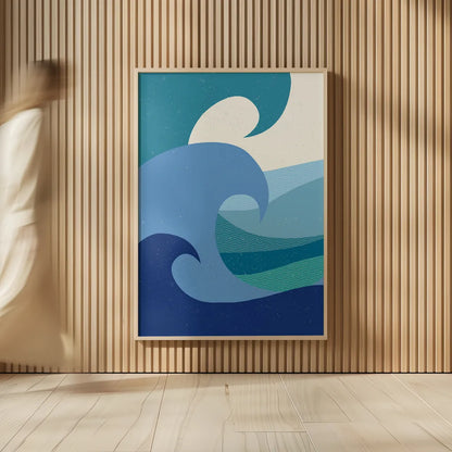 Salty No Words by Wild Apple Portfolio. shown as over sized large wall art. Available as an archival giclee rolled canvas, fine art paper, or poster print. SKU 70432h.