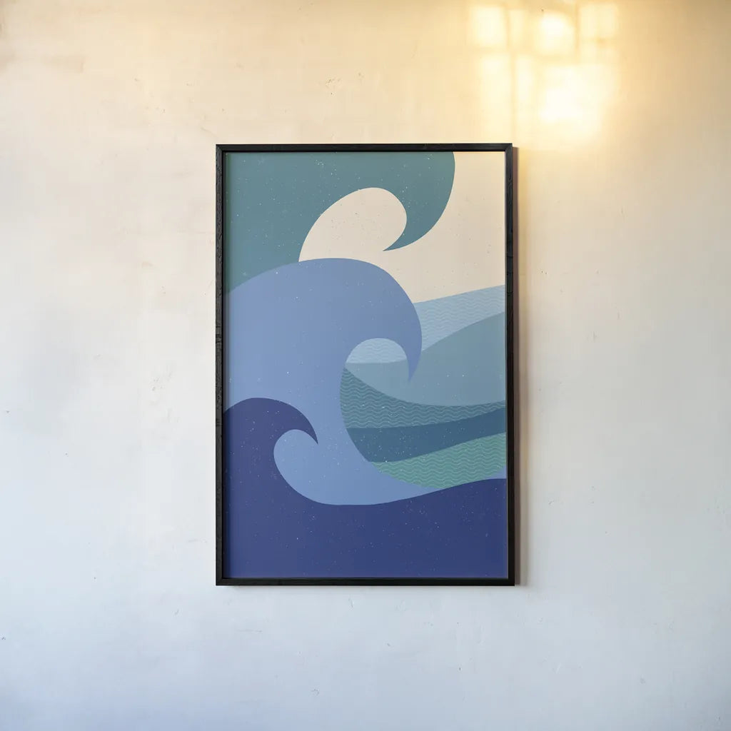 Salty No Words by Wild Apple Portfolio. shown as a paper print in a black flame. Available as a archival giclee rolled canvas, fine art paper, or poster print. SKU 70432h.