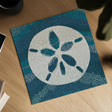 Sea Glass II by Wild Apple Portfolio. Shown as a detailed flat fine art print, highlighting archival giclee quality. Available as an archival giclee rolled canvas, fine art paper, or poster print. SKU 15756a.
