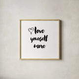 Self Reflection I by Wild Apple Portfolio. Shown in a natural wood glass frame for a timeless modern aesthetic. Available as an archival giclee rolled canvas, fine art paper, or poster print. SKU 39872a.
