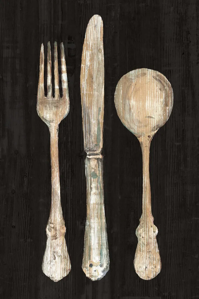 Setting the Table I by Wild Apple Portfolio. SKU 77437h. Archival Giclee Fine art print for wall decor.