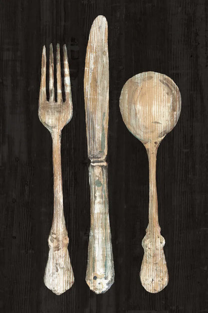 Setting the Table I by Wild Apple Portfolio. SKU 77437h. Archival Giclee Fine art print for wall decor.