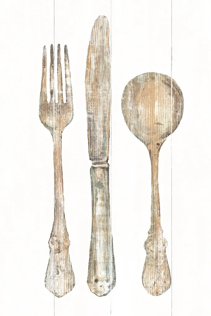 Setting the Table I by Wild Apple Portfolio. SKU 80753h. Archival Giclee Fine art print for wall decor.