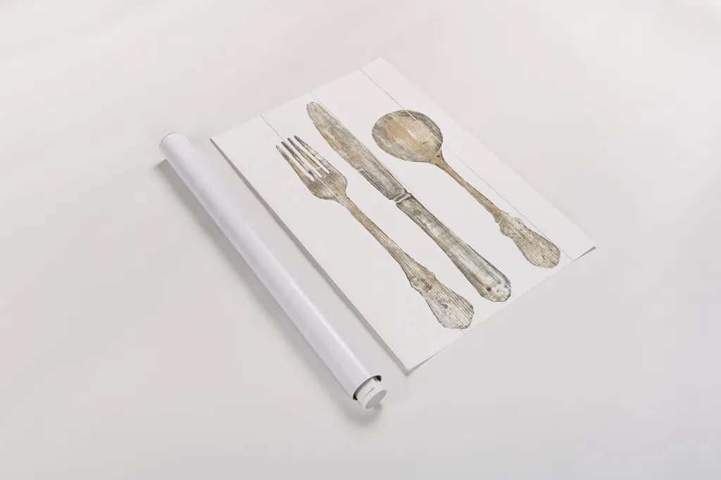 Setting the Table I by Wild Apple Portfolio. shown as a rolled paper print. Available as archival giclee rolled canvas, fine art paper, or poster print. SKU 80753h.