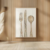 Setting the Table I by Wild Apple Portfolio. shown as over sized large wall art. Available as an archival giclee rolled canvas, fine art paper, or poster print. SKU 80753h.