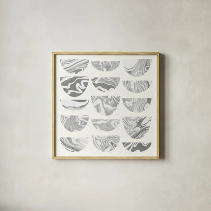 Simplicity I by Wild Apple Portfolio. Shown in a natural wood glass frame for a timeless modern aesthetic. Available as an archival giclee rolled canvas, fine art paper, or poster print. SKU 38537a.