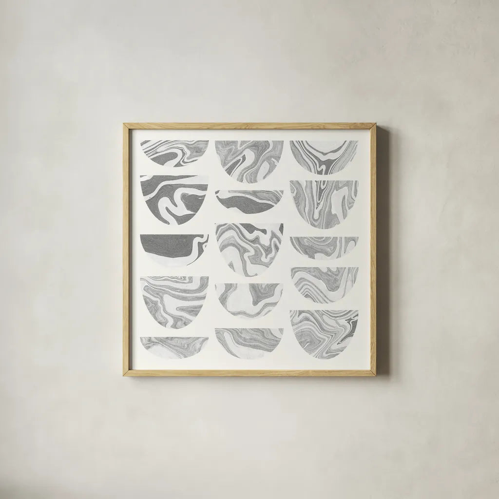 Simplicity II by Wild Apple Portfolio. Shown in a natural wood glass frame for a timeless modern aesthetic. Available as an archival giclee rolled canvas, fine art paper, or poster print. SKU 38538a.