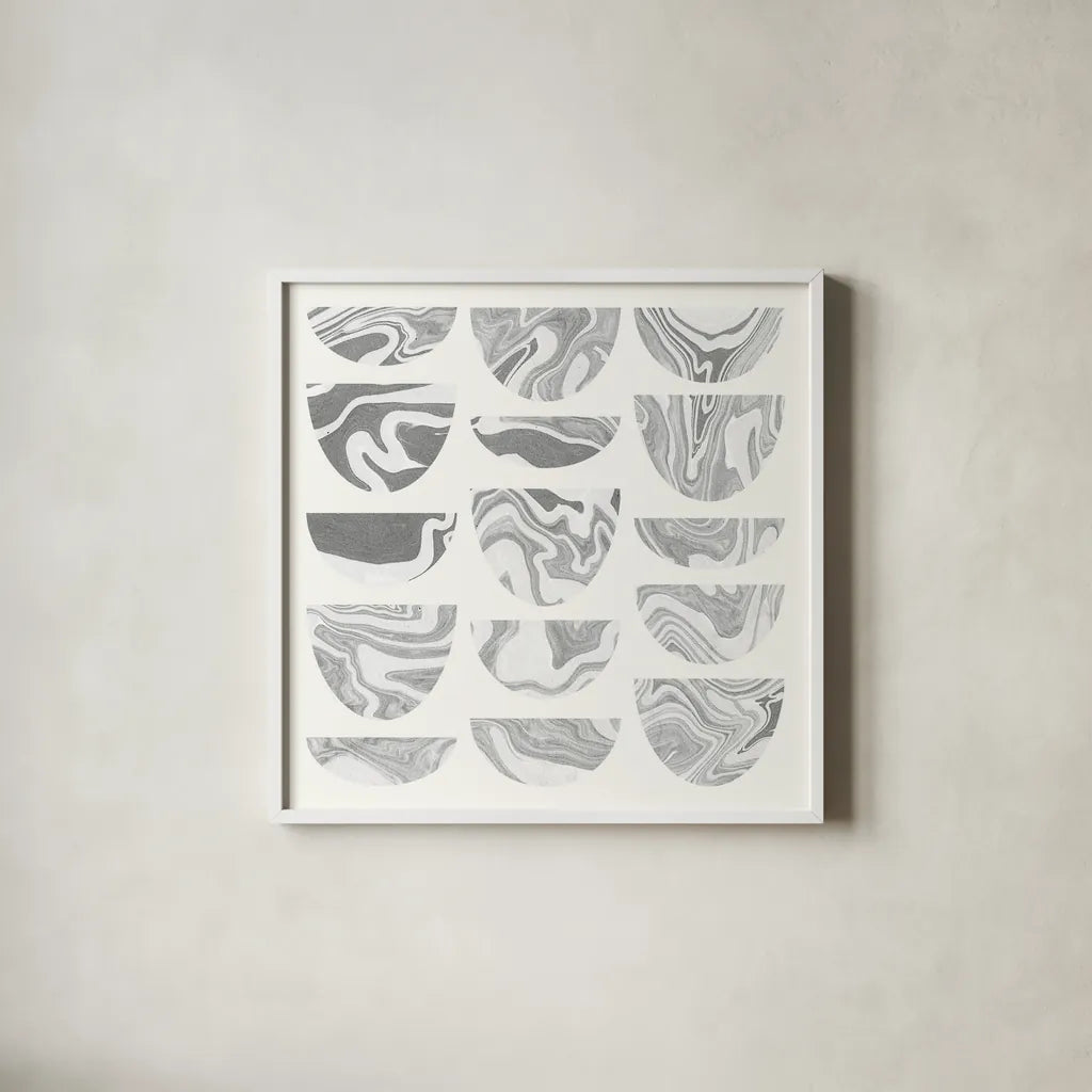 Simplicity II by Wild Apple Portfolio. Shown in a crisp white glass frame for a clean and minimalist style. Available as an archival giclee rolled canvas, fine art paper, or poster print. SKU 38538a.